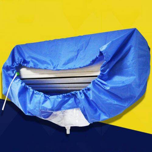 Waterproof Air Conditioner Washing Cleaning Cover Anti-Dust Sleeve Protector Bag Suitable For Air Conditioner 2.4m - 3.2m Perime