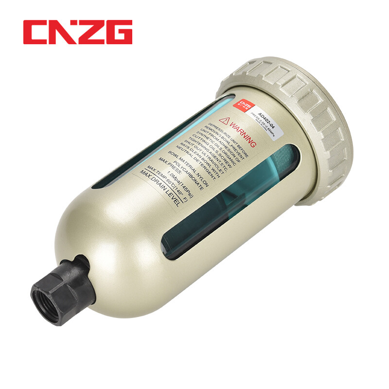 Cnzg auto hair drain filter compressor water moisture trap separator regulator 1/2 automatic ad402-04 1/2''
