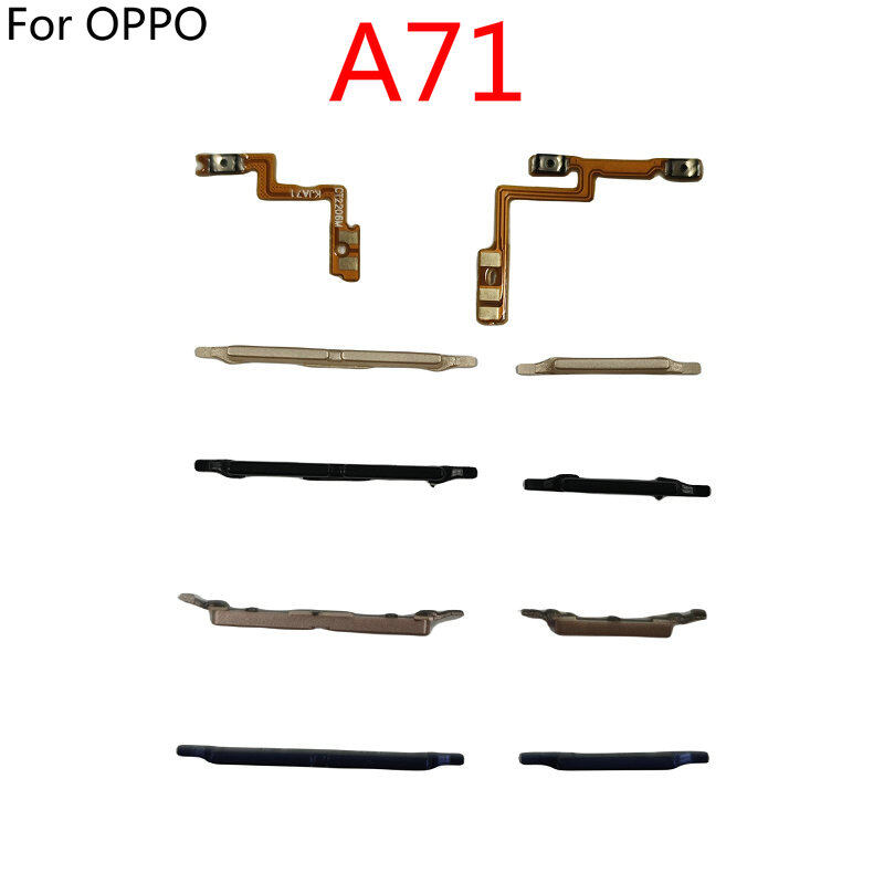 Cho Oppo A71 nút âm lượng và nguồn Cáp dẻo trên tắt chuyển đổi cáp dẻo