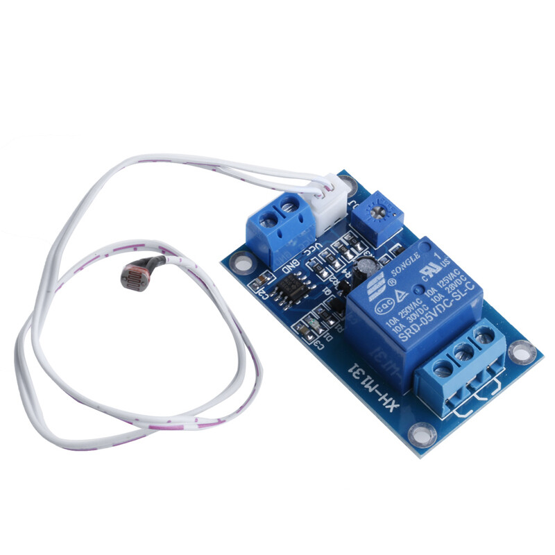 12V Photoresistor DC Module Relay Light Detection Sensor Light Control Switch