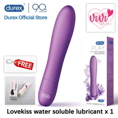 DUREX PLAY 03 Female Vagina Vibrator Dildo G Spot Clitoral Masturbate Vibrator Dildo Adult Sex Toy for Women 杜蕾斯自慰震动棒