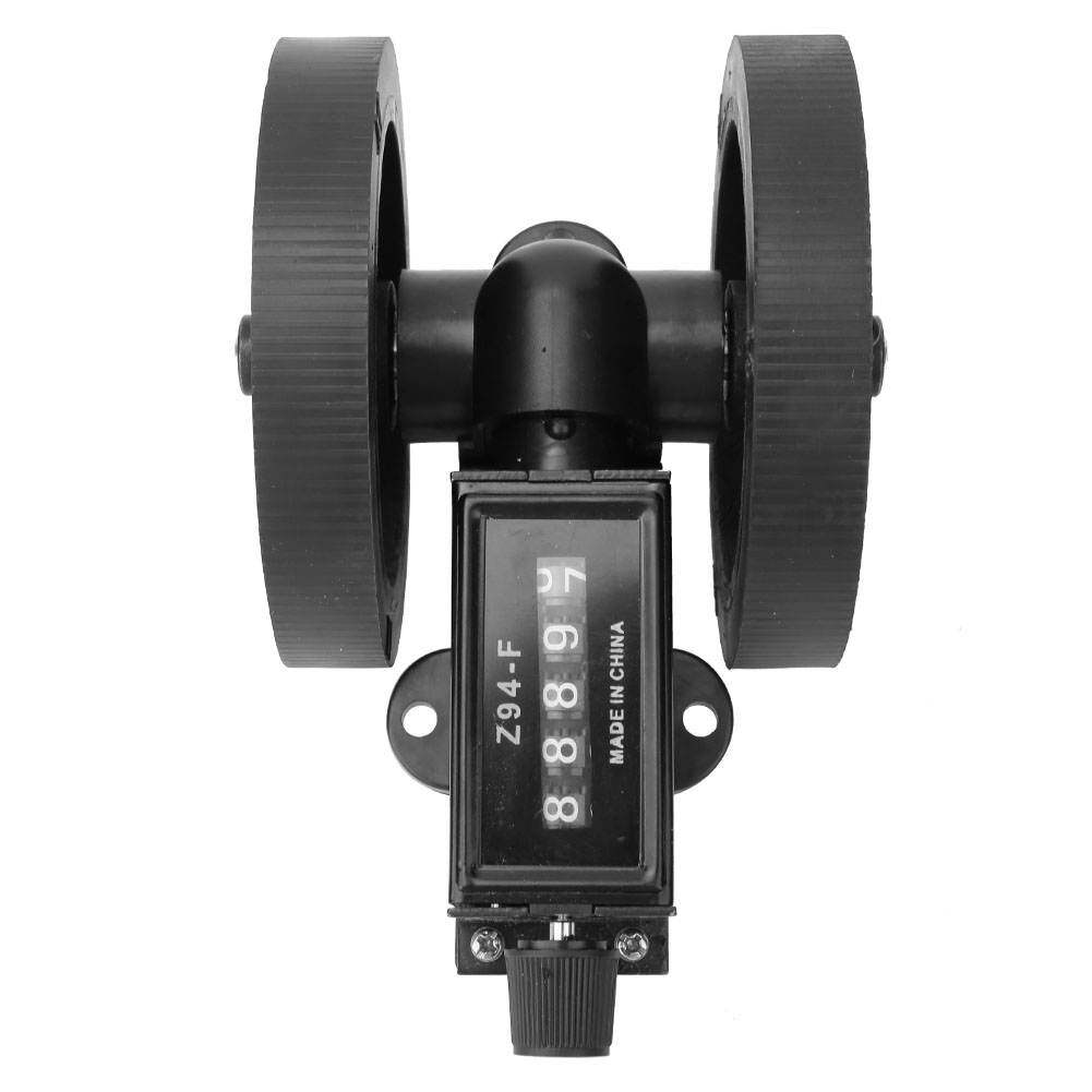 Five Digit Length Rolling Length Meter Measuring Tool Leather Cable Plastic Length Rolling Counter 0~9999.9