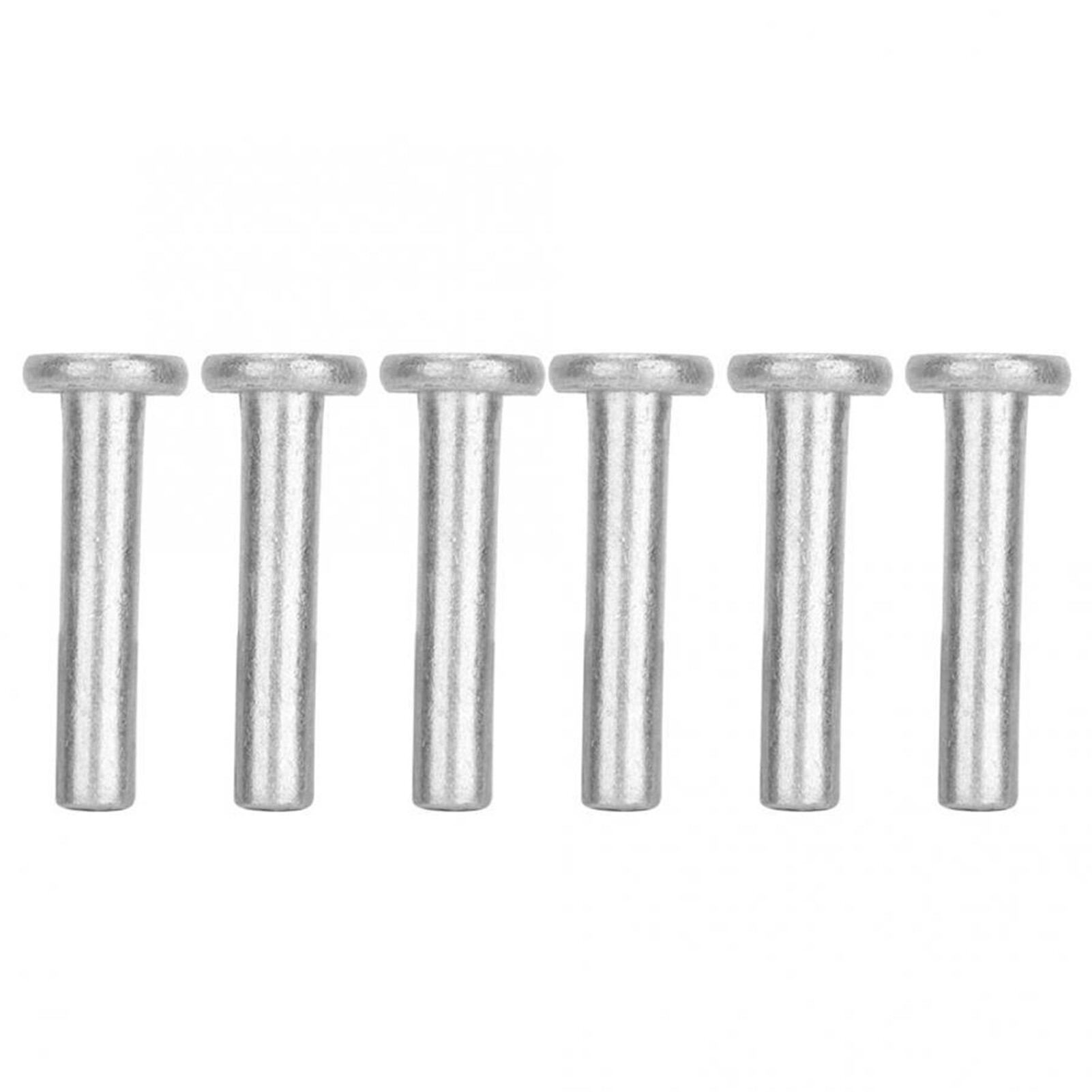Đậu Lăng, 350 Cái Đinh Tán M4 Bộ Đinh Tán Cứng Đầu Phẳng Bằng Nhôm Độ Bền Cao Nhỏ Cho Da