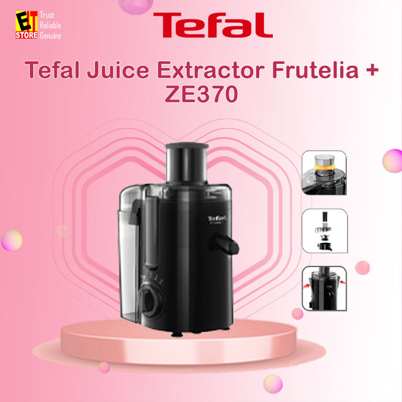 TEFAL JUICE EXTRACTOR FRUTELIA PLUS (ZE370865) Lazada