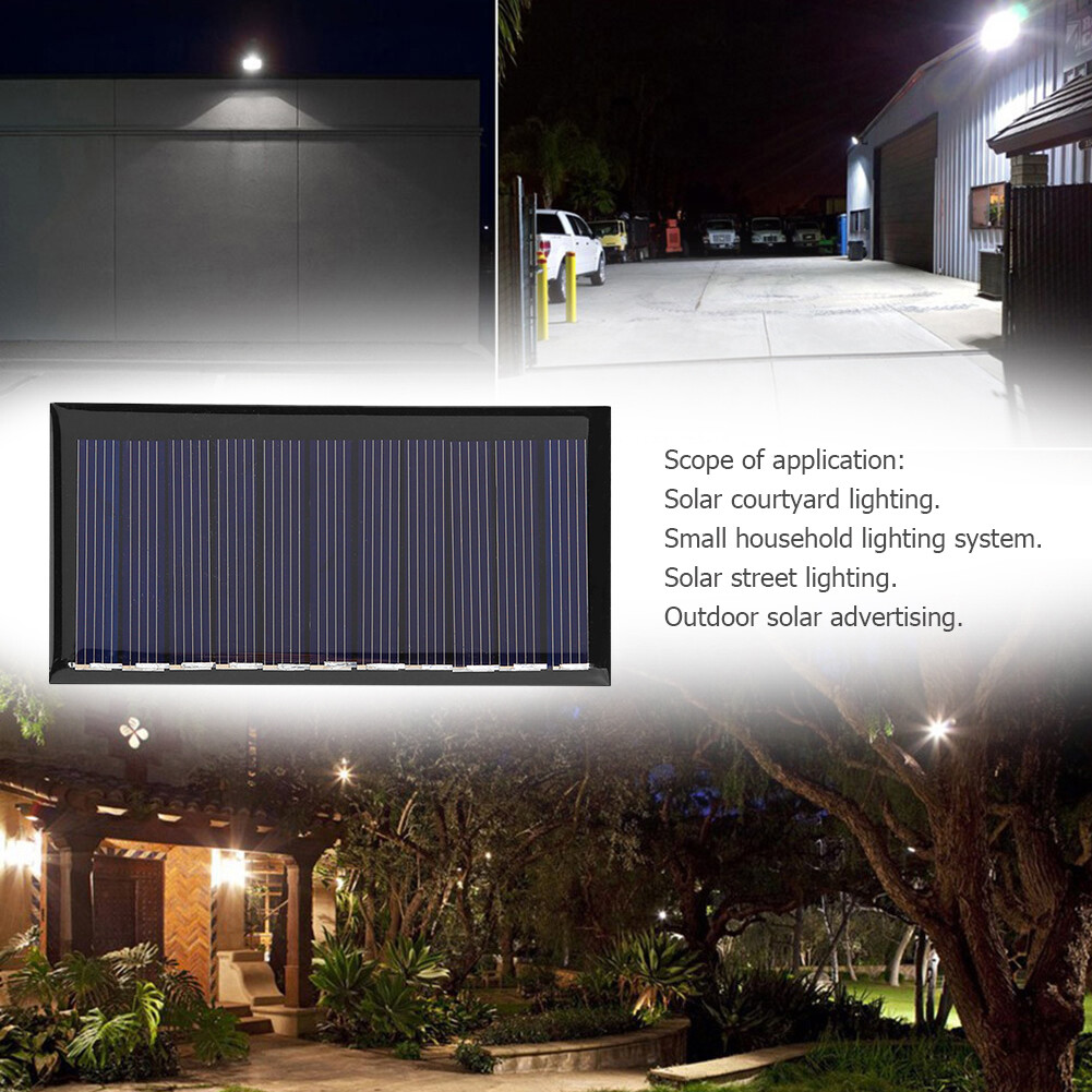 5.5V 90mA Solar Panel DIY Mini Solar Charger Cell System Polysilicon Board