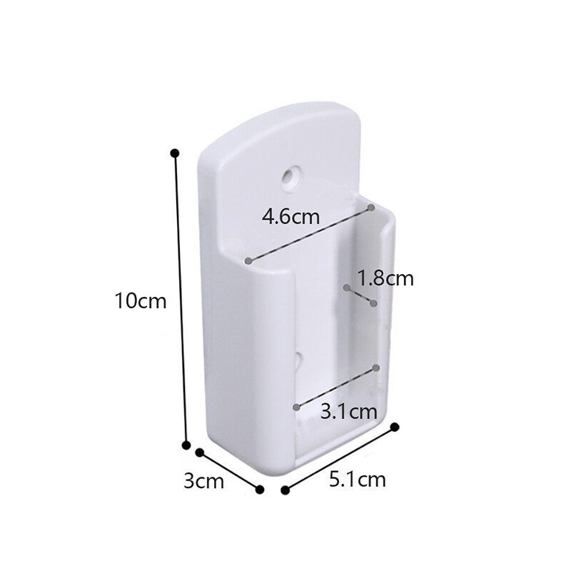 Dragon Universal Air Conditioner Remote Holder White Wall Mounted Box Storage Holder