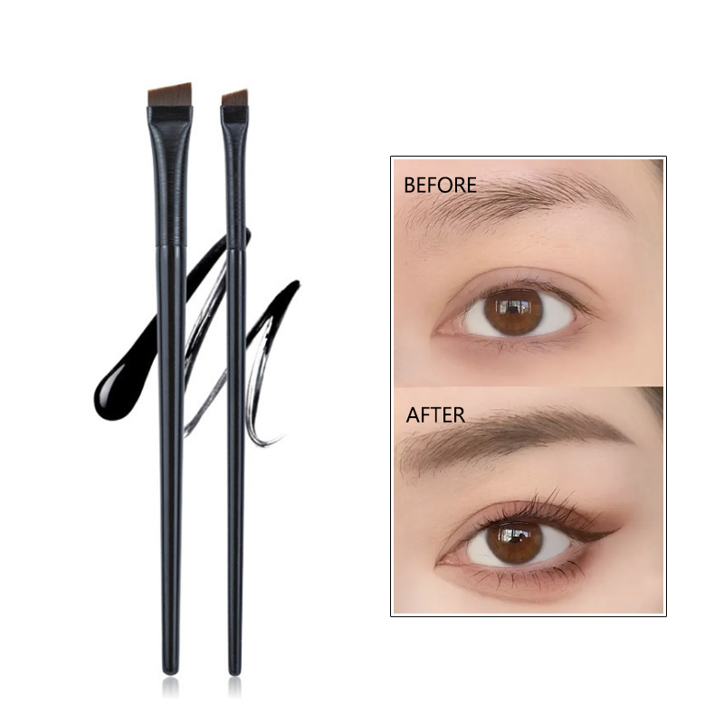 Derf Cọ Trang Điểm Cọ Lông Mày Vát Cọ Kẻ Mắt Cọ Trang Điểm Cạnh Dao Siêu Mỏng Dụng Cụ Làm Đẹp