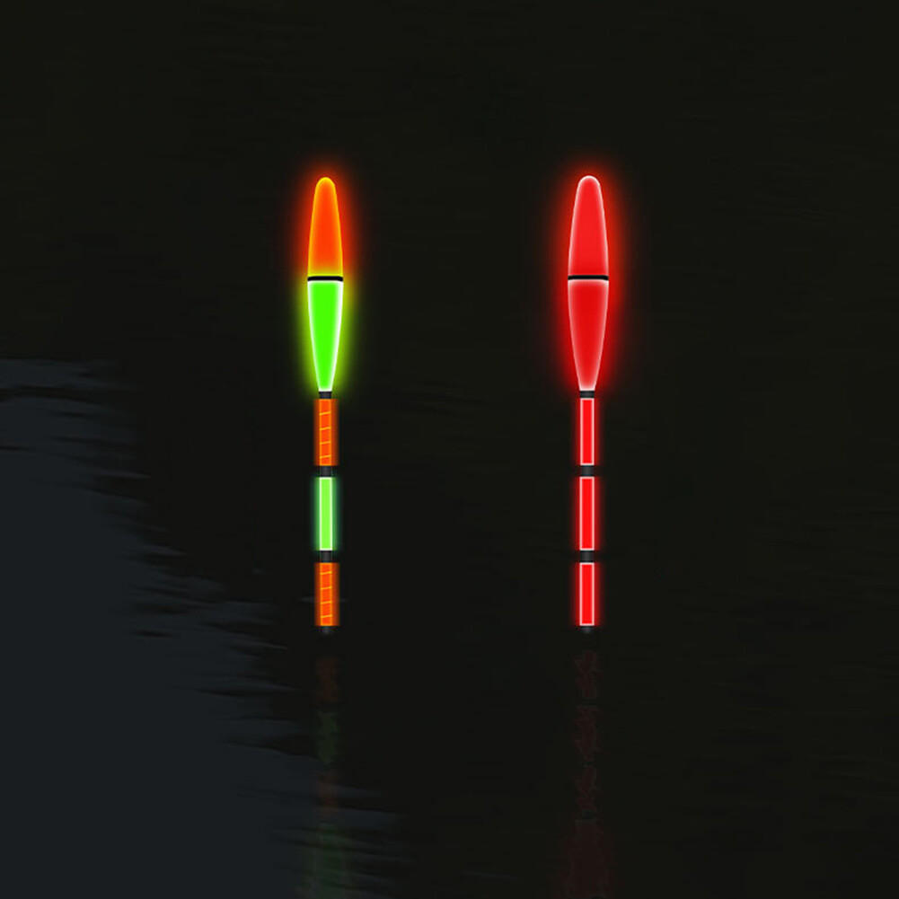 Electronic Bite Float LED Luminous Carp Fish Stick Bobber Fishing Tackle