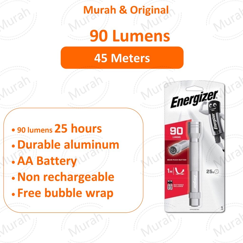 ENERGIZER Torch light LCM2A5 90 Lumens Lazada