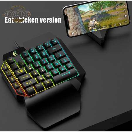 ราคาประหยัด One - Handed คีย์บอร์ดซ้ายคีย์บอร์ดเล่นเกม 39 - คีย์ Key USB
รองรับอินเตอร์เฟสสำหรับ Backlight ลดพิเศษสำหรับ