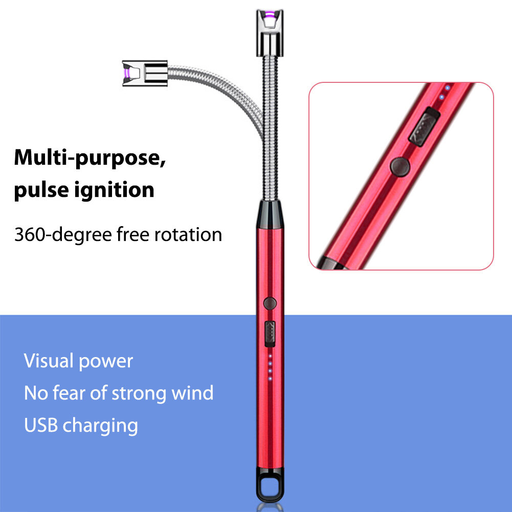 Đánh Lửa Plasma USB BBQ Chạy Điện Chống Gió Cho Bếp Ga