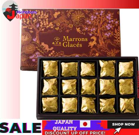 FUGETSUDO Marron Glace 20 pieces Since 1927 - Made in Japan 