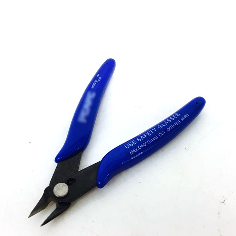 Cutting pliers Blue diagonal pliers Electronic pliers Plastic water nozzle pliers Electronic cutting water nozzle pliers