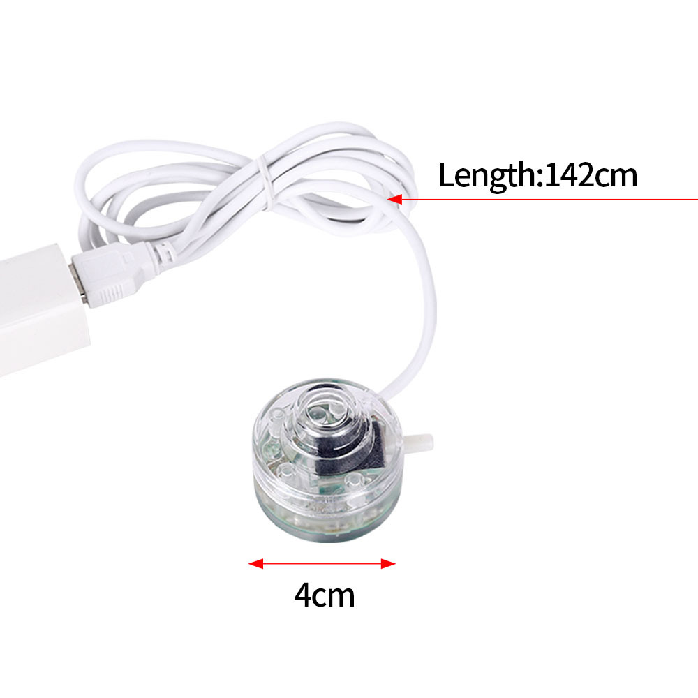 [HATELI] Đèn Bong Bóng Bể Cá Mini Đèn Bong Bóng Lặn Led Đèn Bể Cá Đồ Trang Trí Trang Trí Đèn Bể Cá Đổi Màu Nhiều Màu