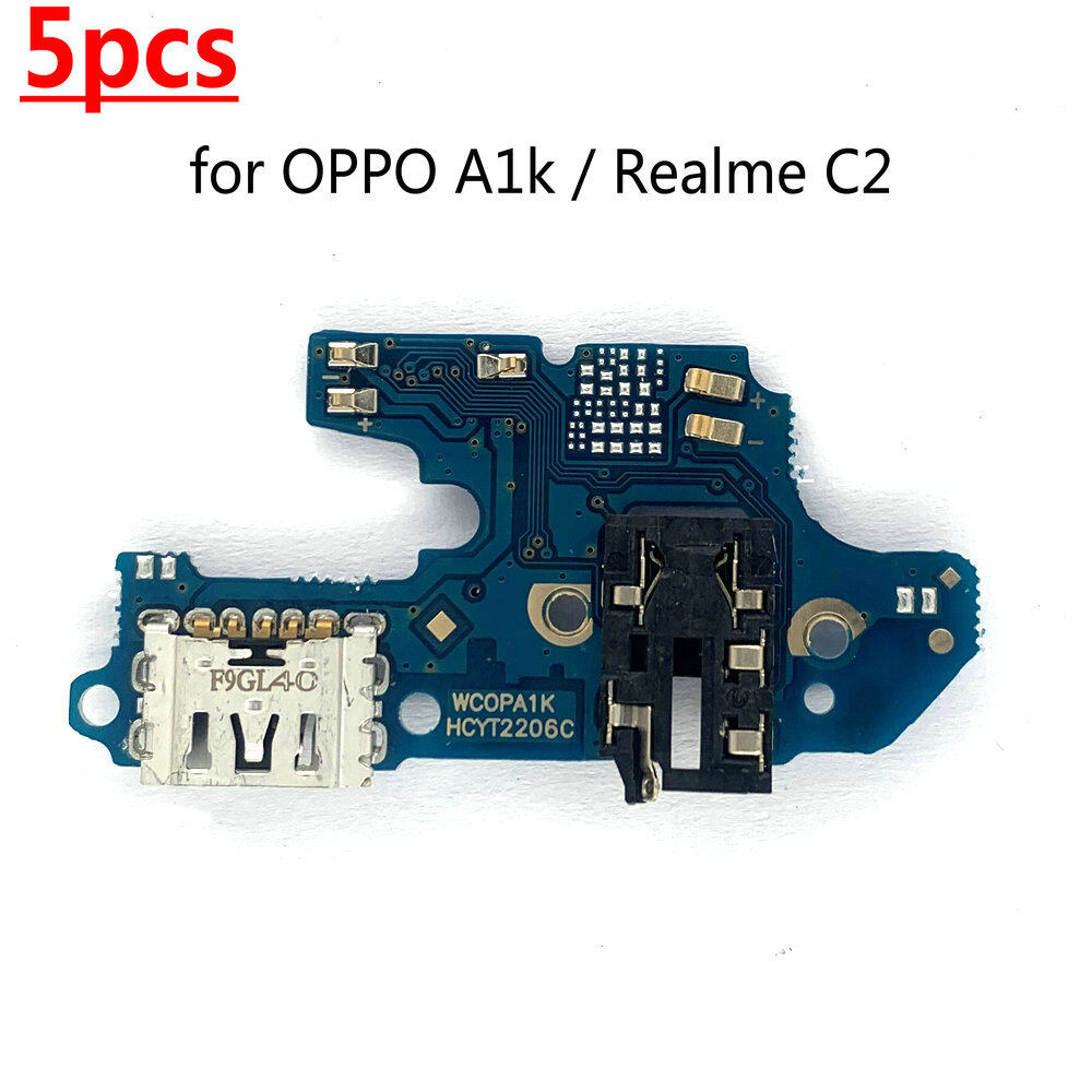 For oppo a1k / realme c2 usb charging charger port dock board connector flex & microphone repair parts