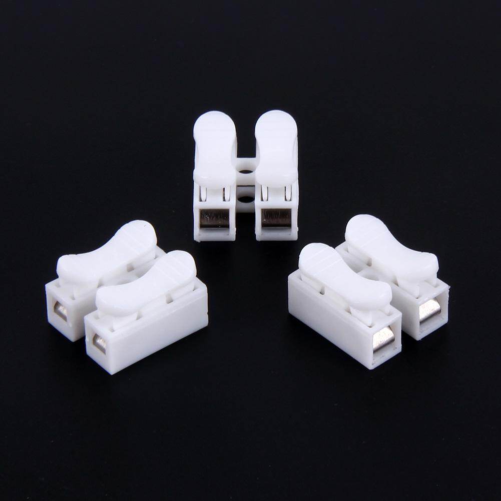 50 Cái/lốc Đẩy Loại Dây Nối 2P Butt Phần Khối Thiết Bị Đầu Cuối Kết Nối