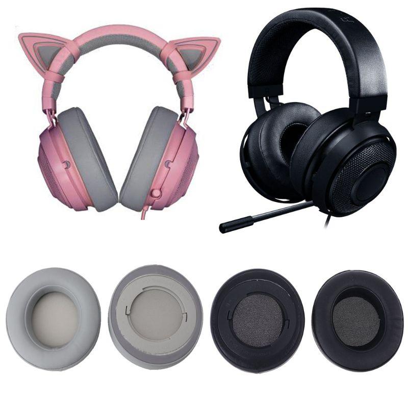 Đệm Bịt Tai Thay Thế Dành Cho Razer Kraken 7.1 Chroma V2 USB Gaming Pro V2, Tai Nghe