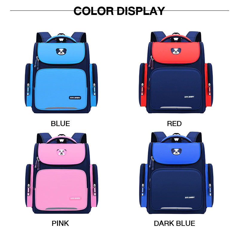 HS Primary school schoolbag large capacity children's backpack waterproof schoolbag