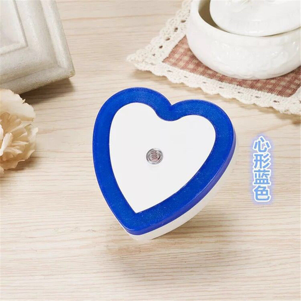 Sanhe Love LED Night Intelligent Light Control Induction Heart-shaped Night Light