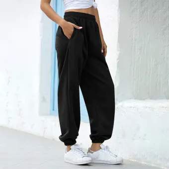 gray sweatpants baggy
