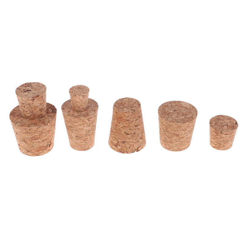 Orange Sunshine 10pcs Wine Glass Bottle Stopper Kettle Pudding Container Cork Cap Burette