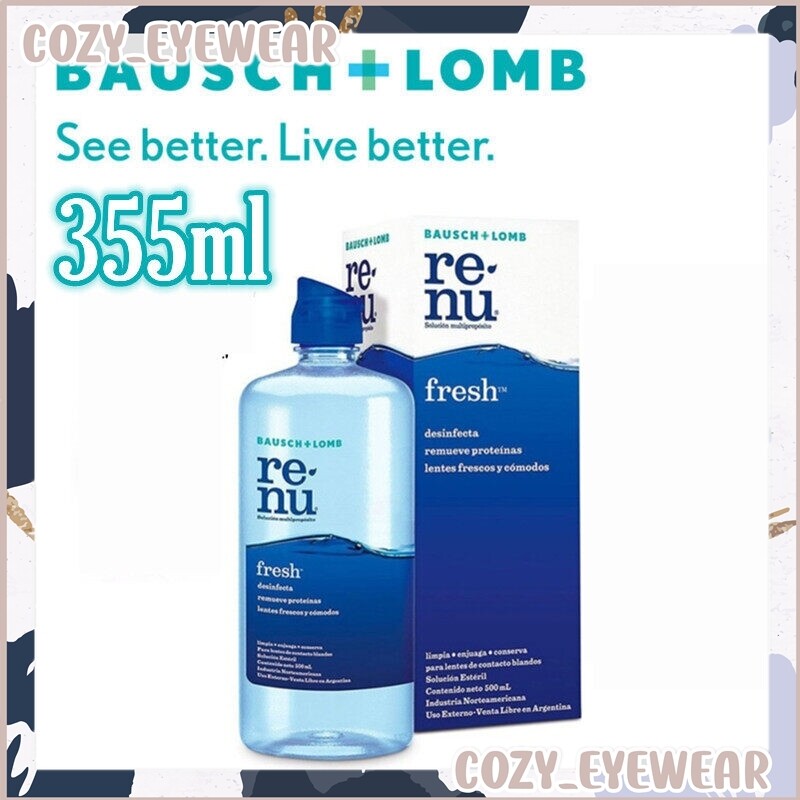 355ml Renu Fresh Bausch Lomb Solution Multi purpose solution