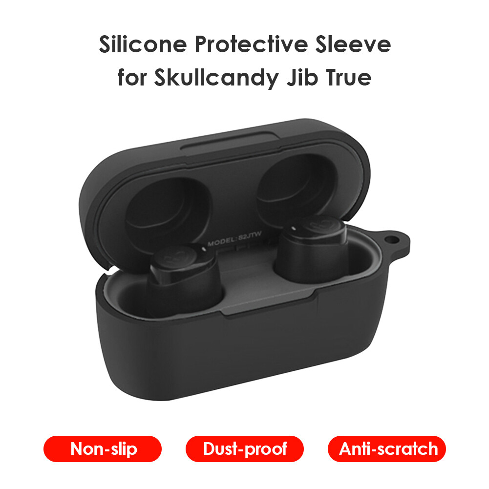 Vỏ Bảo Vệ Silicon, Hộp Đựng Tai Nghe Thật Cho Skullcandy Jib