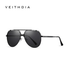 Veithdia New Đôi Chùm thời trang Kính râm phân cực nam giới của kính lái xe câu cá ngoài trời Kính mát js8554