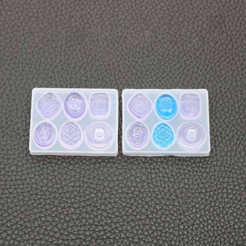 Exquisite Candy Oval-shaped Silicone Mold for Creative Epoxy Resin Casting Mold Paperweight Resin Mold for DIY Epoxy Cra