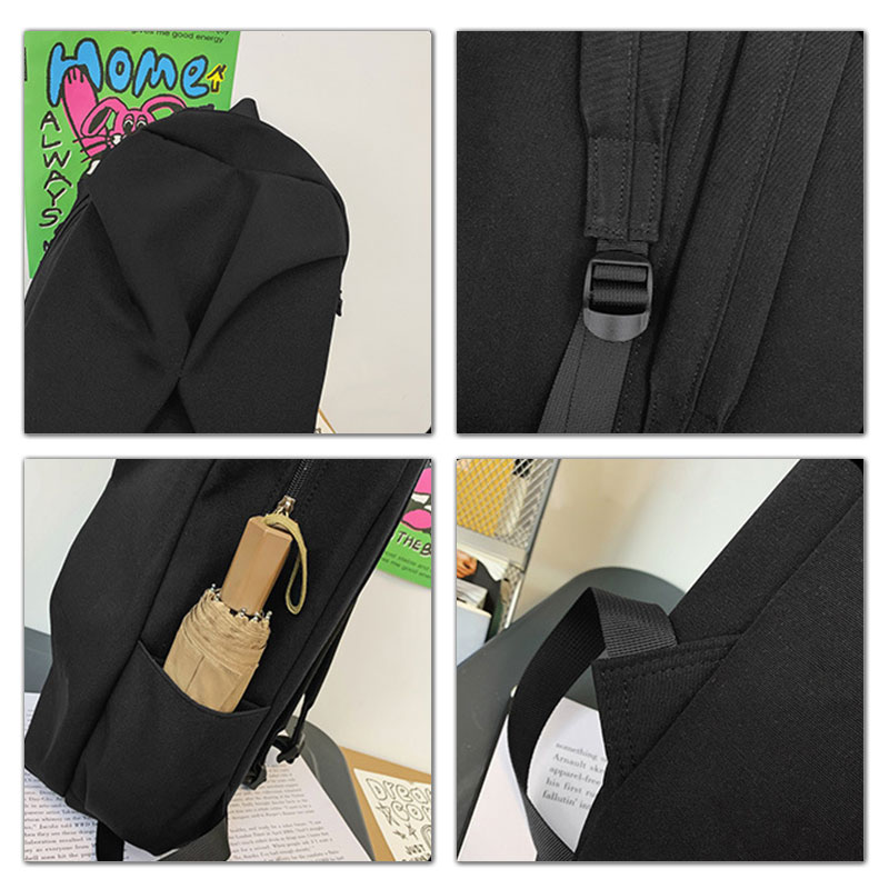 Johnn Men's backpack large capacity computer backpack simple school bag travel backpack