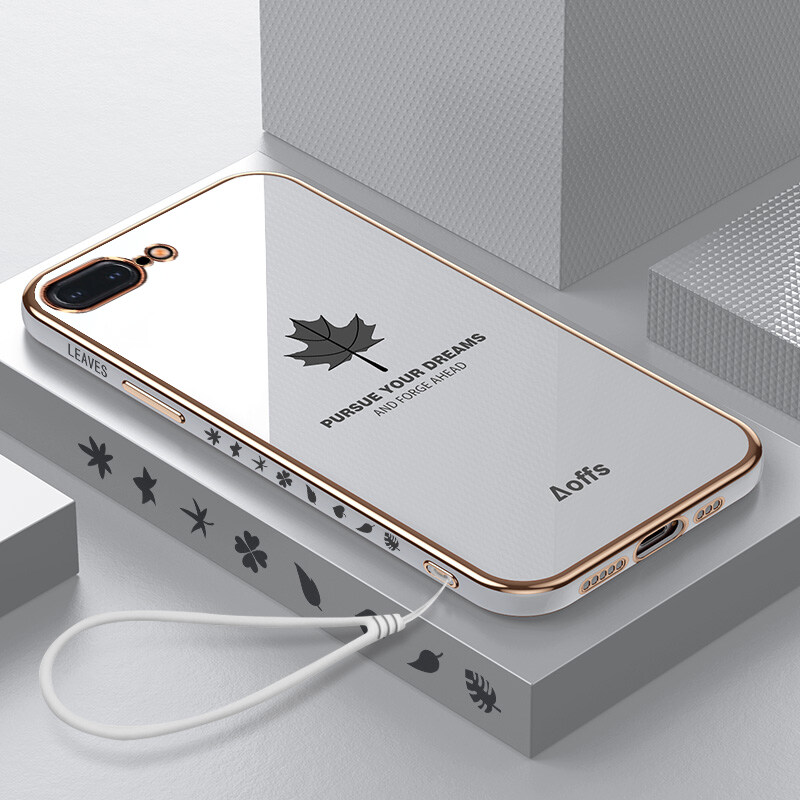 Ốp lưng iPhone 6 6S 6 Plus 6S Plus 7 8 7 Plus 8 Plus SE 2020 thiết kế mới lá phong Ốp điện thoại cho Iphone mềm 6plus 6splus 7plus 8plus