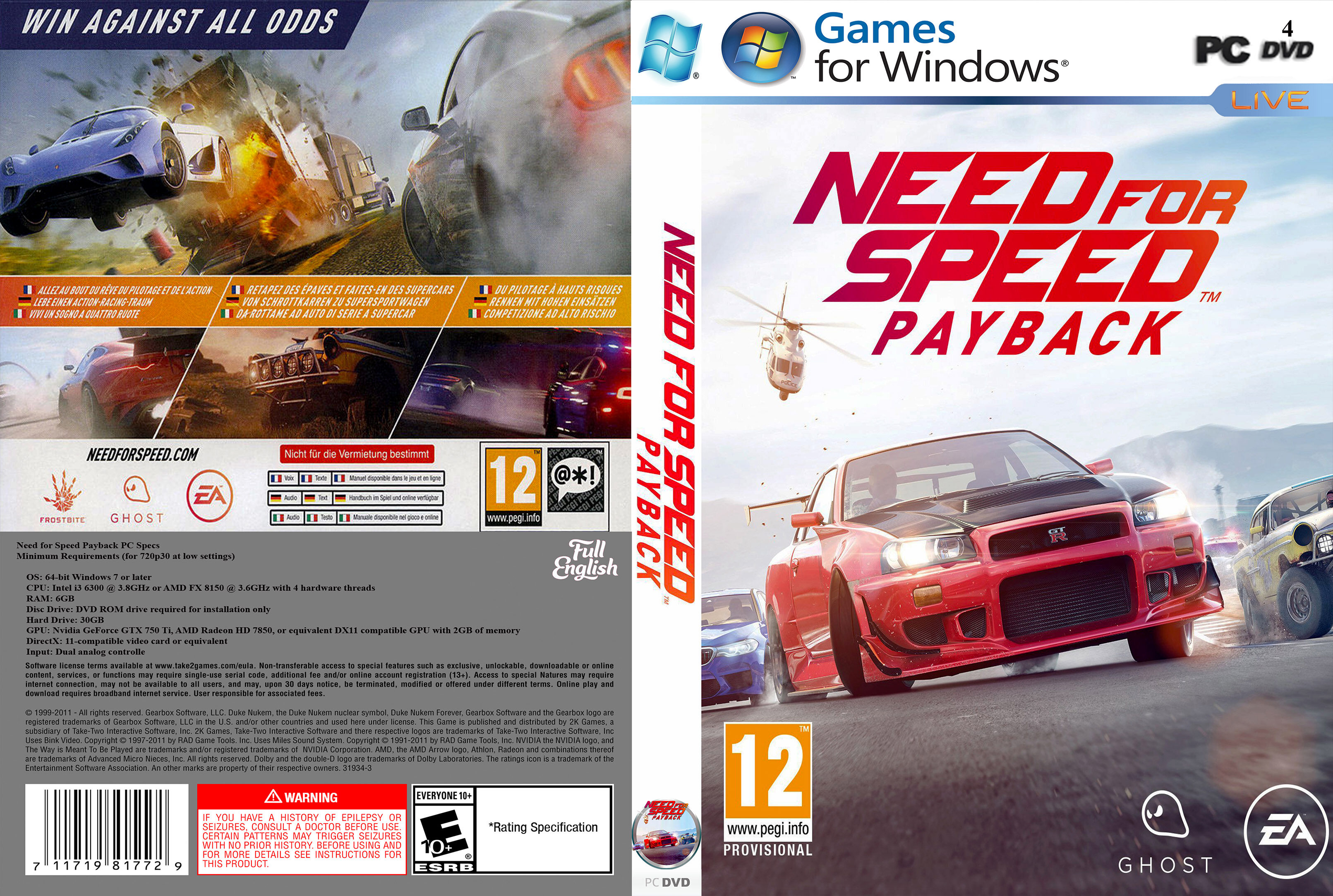 Need for Speed DVD