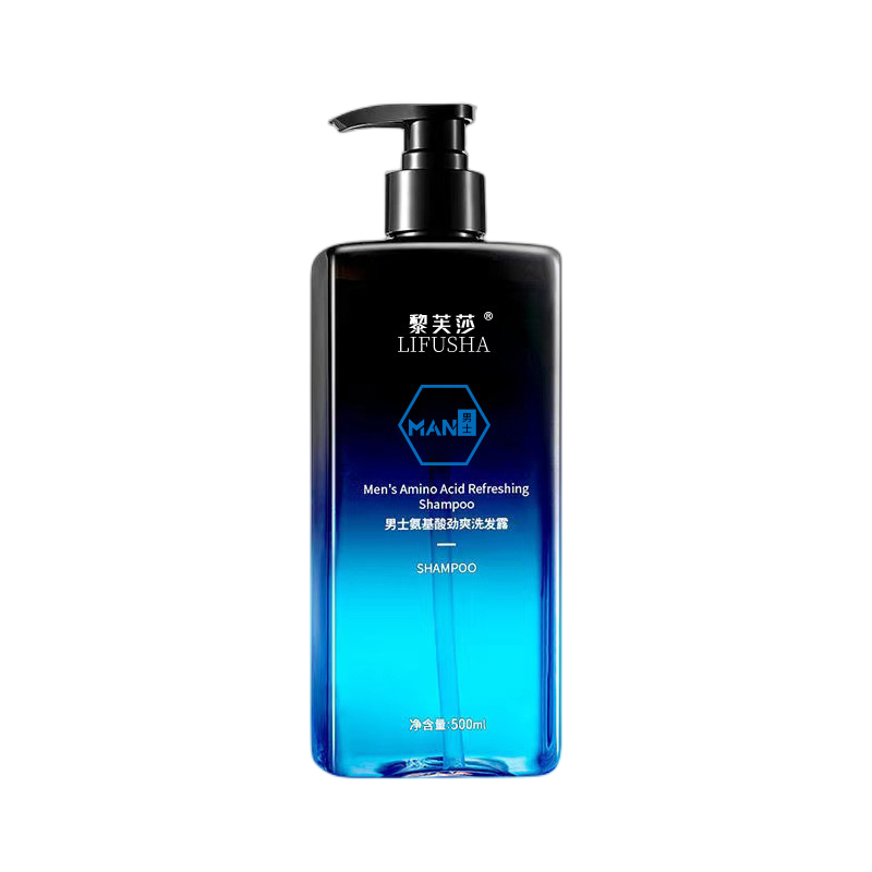 Li Fusha authentic Men's Refreshing Anti-dandruff Shampoo Amino Acid ...