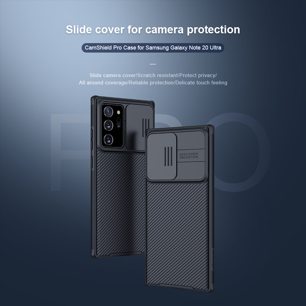 Coolcase Nillkin CamShield PC case for Samsung Galaxy Note 20 Ultra Slide Camera Protect Privacy Back Cover