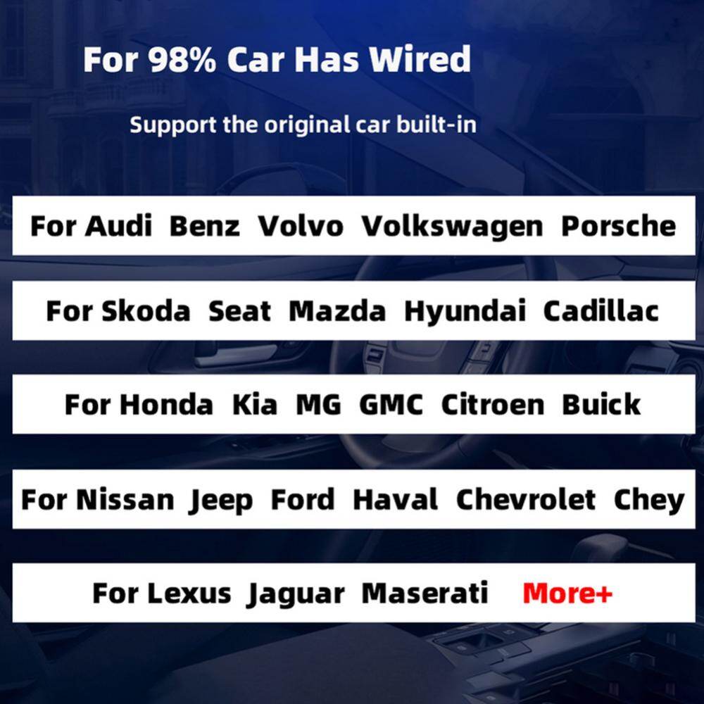 Android Auto Wireless AI Box Bluetooth-compatible 5.0 Car Connector Device WiFi 5.0G Intelligent Module USB Charging for Android Auto Car