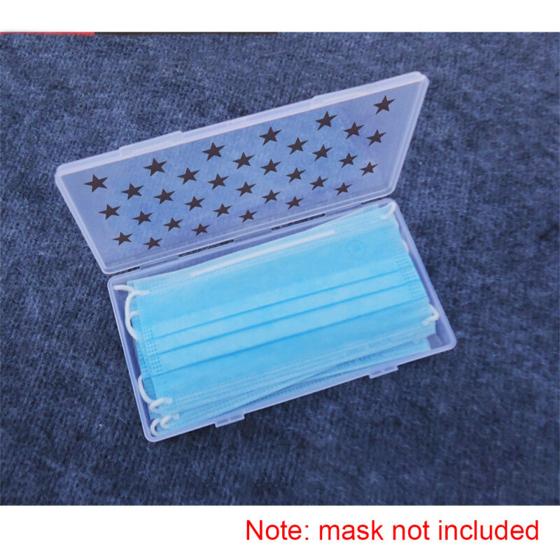 Docooler Portable Disposable Face Masks Container Dustproof and Moisture-Proof Cleaning Box Filter Cotton Storage Box