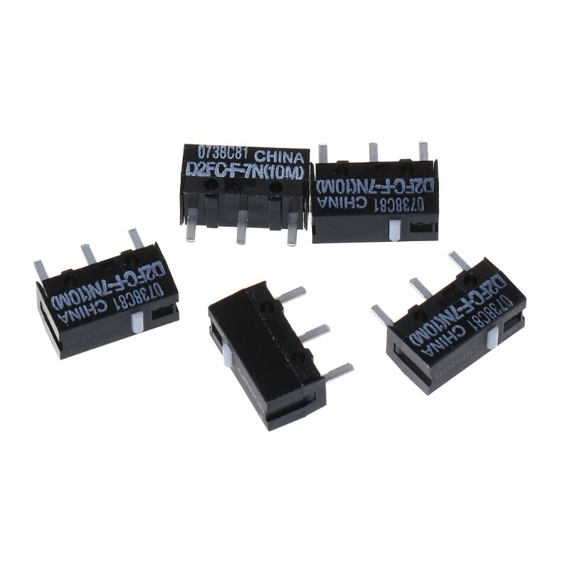 5 Cái Omron Chuột Micro Switch D2FC-F-7N (10M) Cho Logitech Microsoft Button