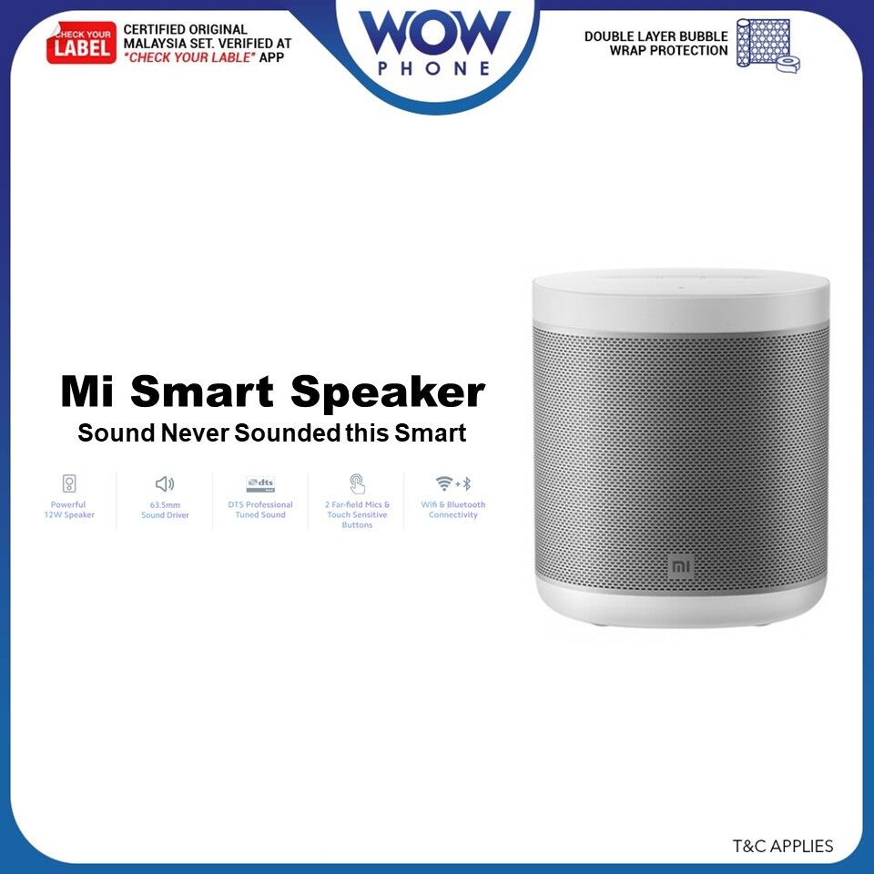 [READY STOCKS] Xiaomi Mi Smart Speaker , 1 Year Warranty by Xiaomi