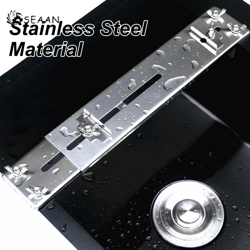 Sink Grinder Holder, Adjustable 304 Stainless Steel Whetstone Holder