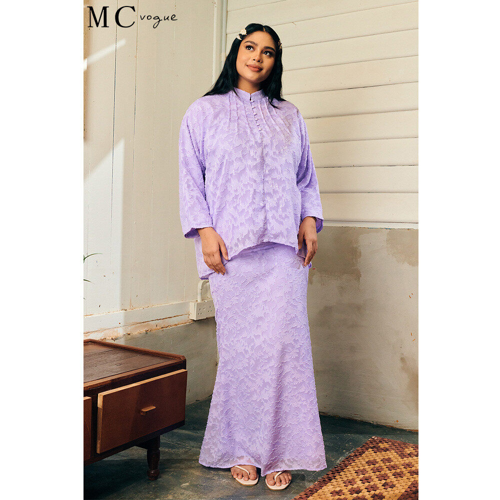 MC Vogue Azalea Baju Kurung Lace Modern Raya 2023 | Lazada