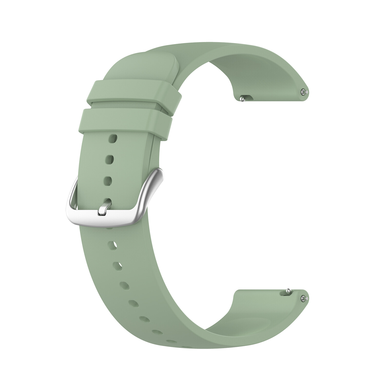 20mm Silicone WatchBand Strap For Huami Amazfit GTS 2/2e/GTS 2 Mini/Amazfit Bip 1S/GTS 2/BIP Lite/GTR 42mm/Haylou LS02 Smartwatch Bracelet Wristband
