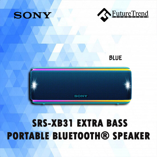 Sony SRS-XB31 Portable Wireless Party Speaker With Extra Bass