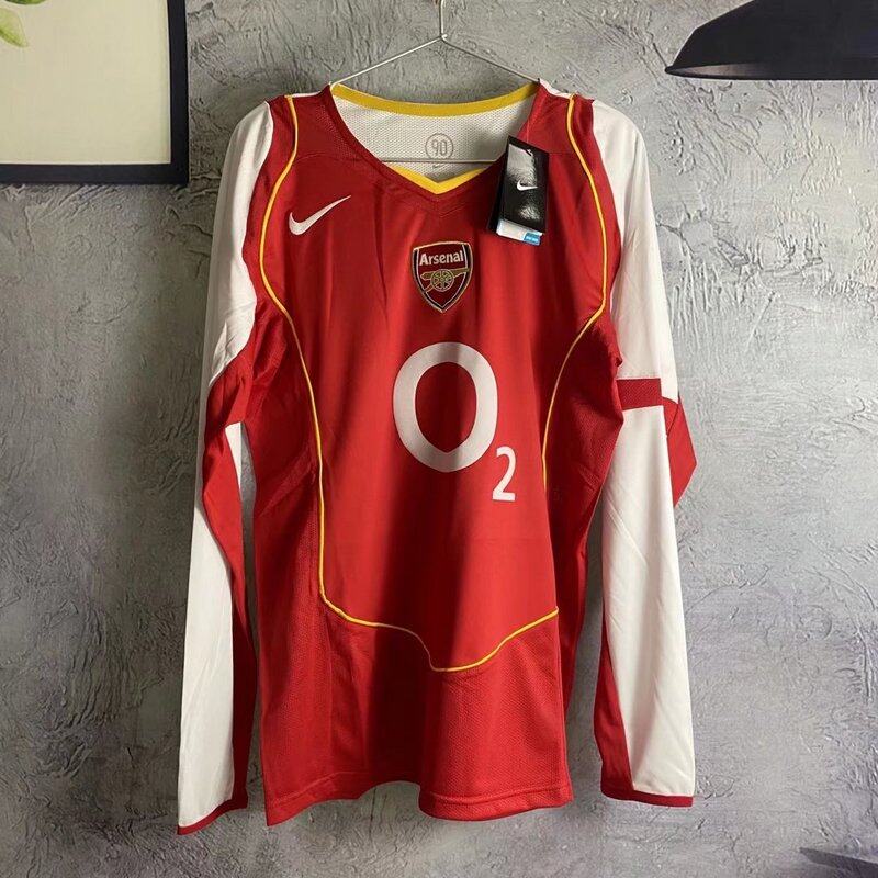 04/05 Arsenal Home Jersey ฟุตบอล Retro เกรด AAA + เสื้อ SXXL Yimim