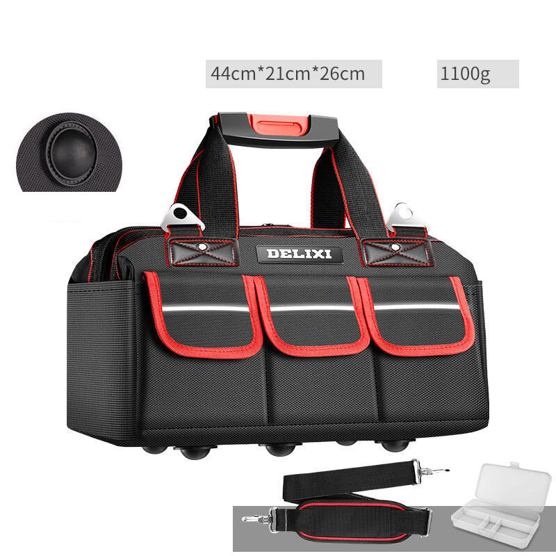 XMDS West tool multifunctional hardware tool tool wear resistant thickened canvas bag electrician carpenter tote tool bag