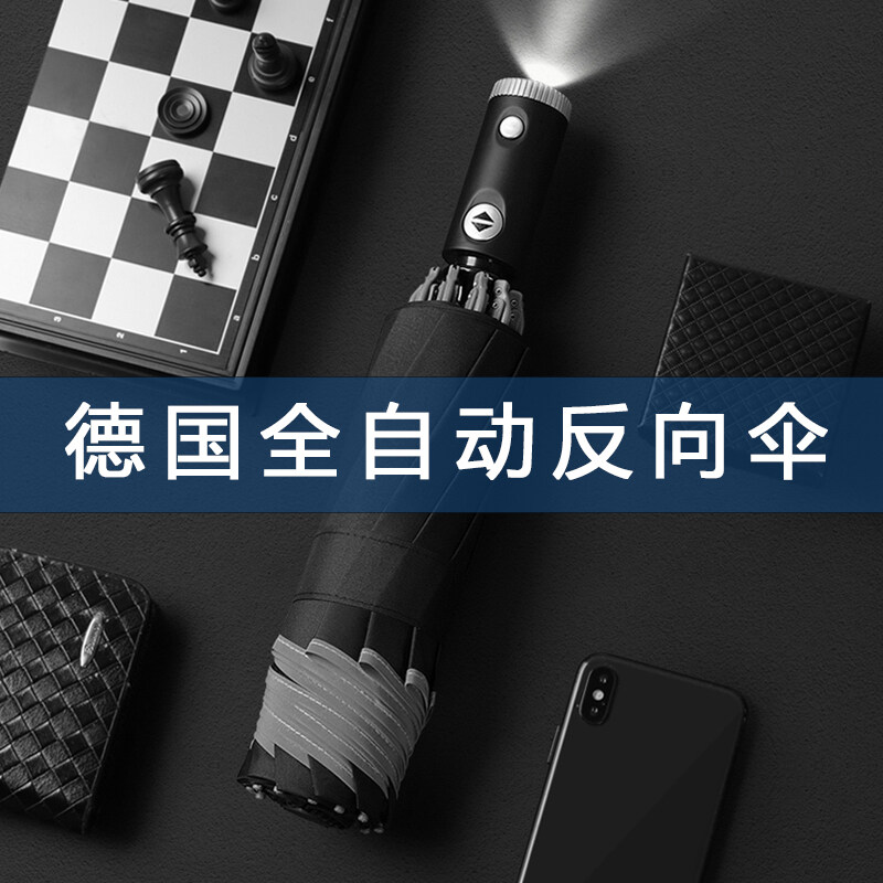 Tự Động Đảo Ngược Mở Rộng Khó Chịu Nữ Trên Xe Dù Xếp Hoặc Mưa Và Học Sinh Nam Quá Khổ