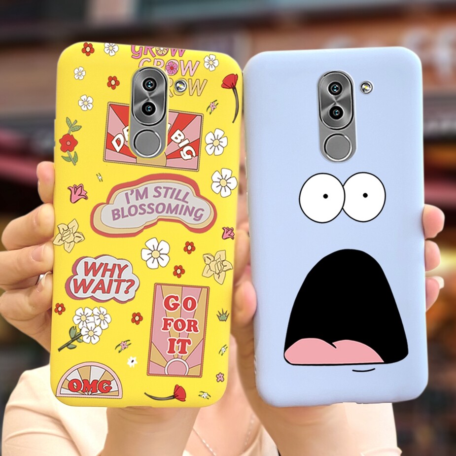 Casing For Huawei Honor 6X Case Cute Cartoon Cover For Huawei GR5 2017  Honor6X Soft TPU Phone Cases 5.5u0027u0027