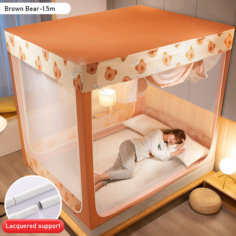 XINLANYASHE mosquito net 5 feet mosquito net cover 6 feet mosquito nets, adult mosquito nets, 6 feet mosquito nets, three doors, tent mosquito nets, princess style mosquito nets, insect repellent, easy to carry, bed nets, mosquito nets, mosquito nets