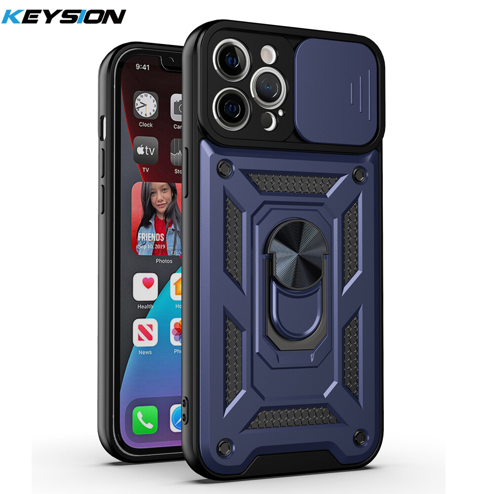 Ốp Chống Sốc KEYSION, Camera Kéo Đẩy Cho iPhone X XR XS Max Ốp Bảo Vệ Điện Thoại Dành Cho iPhone 8 7 6S Plus