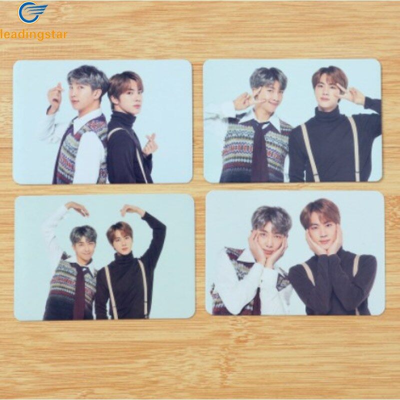 Leadingstar bts supplies 4pcs/8pcs kpop bts 5th muster magic shop photocards members mini cards