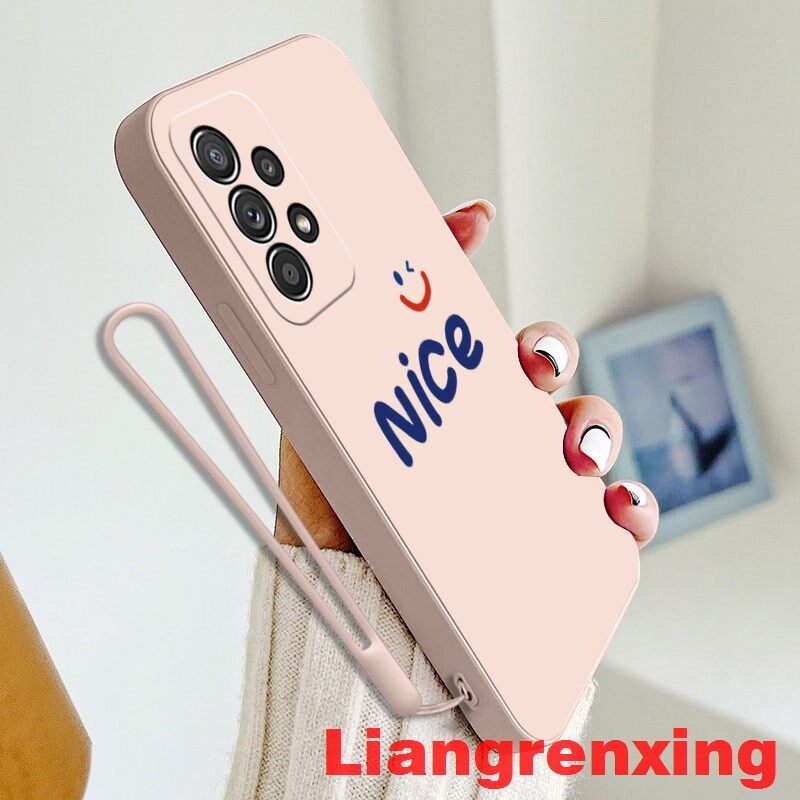 Casing SAMSUNG a52 samsung a52s 5g phone case Softcase Liquid Silicone Protector Smooth shockproof Bumper Cover new design YTNC01